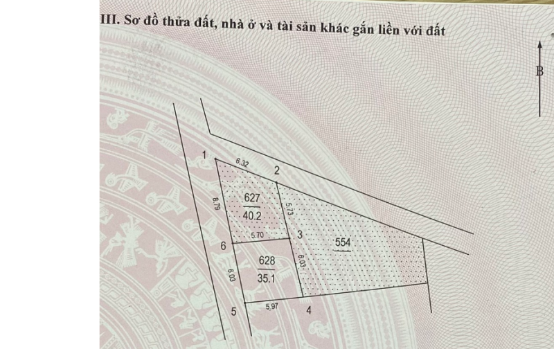 Bán Đất Ngõ 71 Đường Phương Canh 35.1m3 mặt tiền 6 m, mặt ngõ 2m gần cầu vượt trịnh văn bô thuận lợi di chuyển